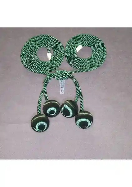 ArtAmor Toplu İpek İp Sarım Fon Tül Kruvaze Perde Aksesuarı Yüksek Kalite ve Kolay Montaj