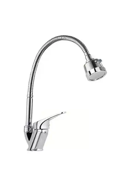 Arvenis 3 Fonksiyonlu Metal Dönebilen Spiral Hortumlu Mutfak Bataryası, Estetik ve Pratiklik Sunar