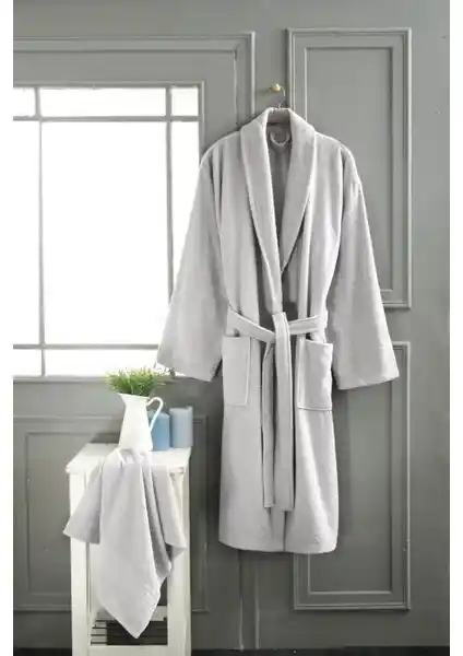 Arvilla Home Büyük Beden 2'li Bornoz Takımı: Konfor ve Şıklığın Buluşması