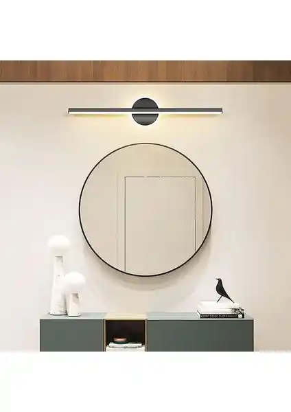 Astricon Kuğu Siyah Günışığı LED Pilli Aplik: Modern ve Şık İç Mekan Aydınlatması