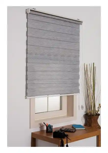 Asy Home Asyhome Gri Bambu Zebra Perde: Modern ve Dayanıklı Tasarım Çözümü