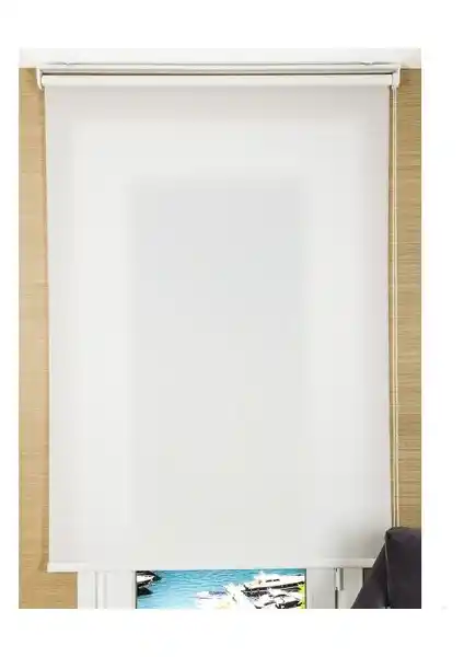 Asy Home Ekru Mat Kalın Stor Perde Modern İç Mekanlar İçin Uygun ve Dayanıklı Tasarım