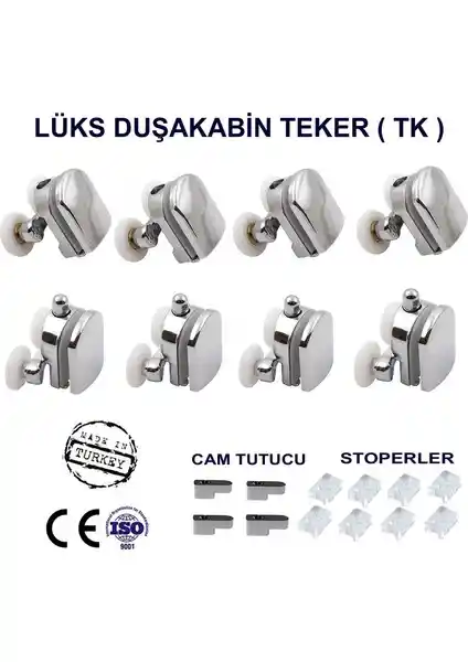 Ayrıntıshop Duşakabin Tekerleği Lüks Takım Seti Kalite ve Estetiğin Buluşması