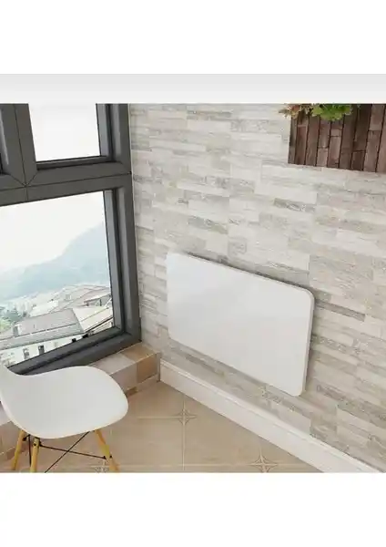 Aytuğ Duvara Monte Katlanır Masa 45x90 cm modern tasarım ve fonksiyonellik sunar