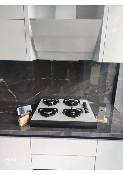 Ayvacık Ahşap Ankastre Ocak Altı Hazır Tezgah Modern ve Kullanışlı Tasarım