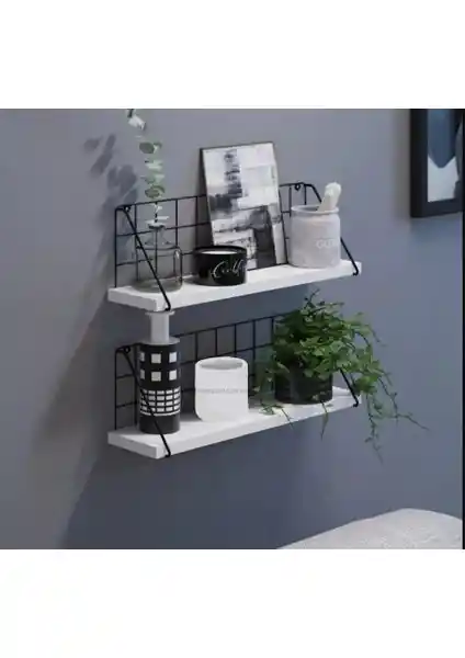 Bambeds Mobilya Beyaz Tel Mutfakrafı Modern ve Şık Mutfak Dekorasyonu İçin Uygun Alternatif