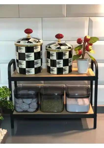 Bambeds Mobilya Beyaz Tezgah Üstü Raf: Modern ve Çok Yönlü Depolama Çözümü