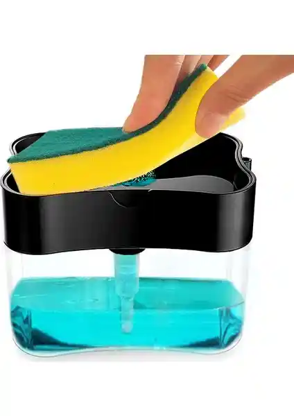 Bee Home AK-627 Süngerlikli Sıvı Sabunluk: Modern ve Dayanıklı Mutfak Aksesuarı