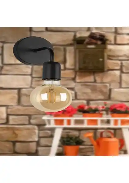 Begüsa Mosso Siyah Modern Aplikasyon: Şık ve Dayanıklı Aydınlatma Seçeneği