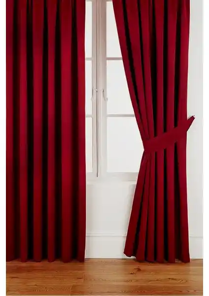 Belle Cose Blackout Bordo Fon Perde: Modern ve İşlevsel Işık ve Isı Yalıtımı Sağlayan Perde