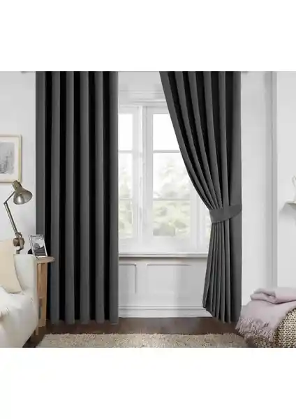 Belle Cose Blackout Karartma Düz Gri Perde ile Fonksiyonellik ve Estetiği Bir Arada Yakalayın