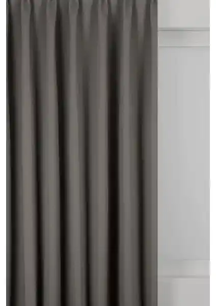 Belle Cose Country Tarz Blackout Perde 100x270 cm, Işık ve Isı Yalıtımı Sağlayan Modern Tasarım