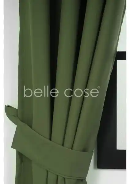 Belle Cose Keten Görünümünde Fon Perde: Estetik ve Fonksiyonelliğin Modern Kombinasyonu