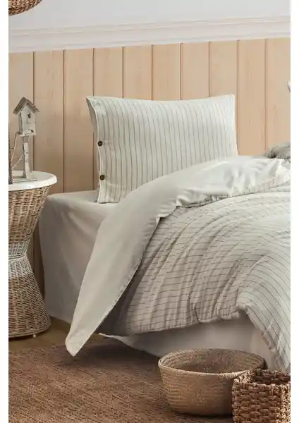 Berolige Easy Refine Yeşil Çift Kişilik Nevresim Takımı: Modern ve Dayanıklı Tasarım