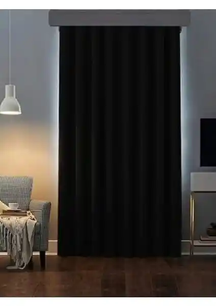 Beyazıt Tekstil Siyah Karartma Fon Perde Güneşlik Modern ve İşlevsel Çözüm