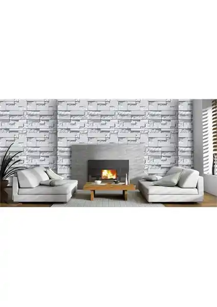 Bien Duvar Kağıtları 9200 Taş Desen: Estetik ve Dayanıklı İç Mekân Dekorasyonu Çözümü