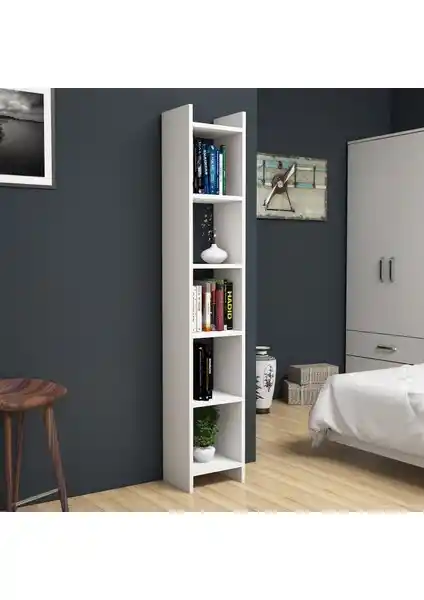 Bimossa Hüma Geniş Raflı Kitaplık Modern ve Dayanıklı Depolama Çözümü (75-90 karakter)