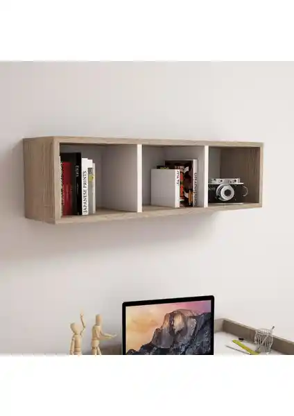 Bimossa X1020 Reyhan Modern Dekoratif Duvar Rafı Şık ve Dayanıklı Tasarım