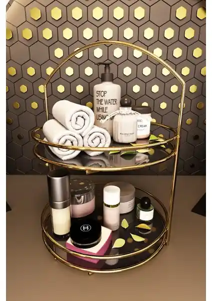 Bino Banyo Düzenleyici Organizer: Şık ve Dayanıklı Çok Katlı Raf Sistemi