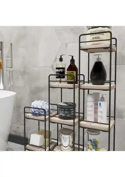 Bino Duvar Rafı 3'lü Mini Set: Modern ve Çok Fonksiyonlu Ahşap Dekoratif Ürünler