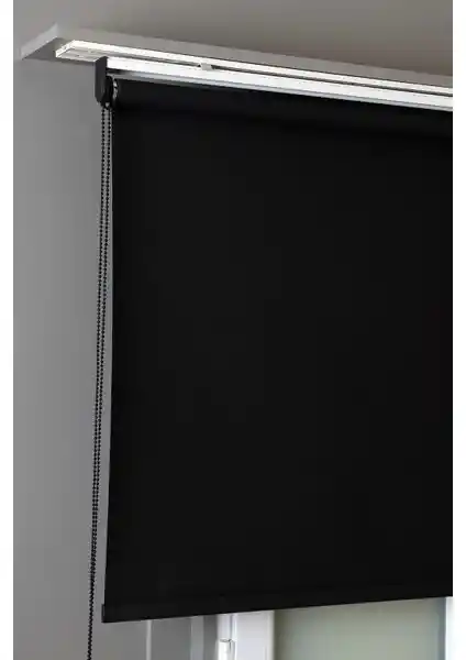 Bizden Perde Brillant Mat Siyah Stor Perde - Kaliteli ve Modern Tasarım