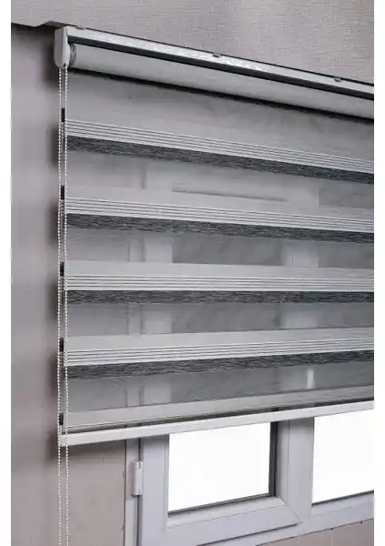 Bizden Perde Brillant Premium Çift Renk Siyah Gri Zebra Stor Perde Özellikleri ve Kullanım İpuçları