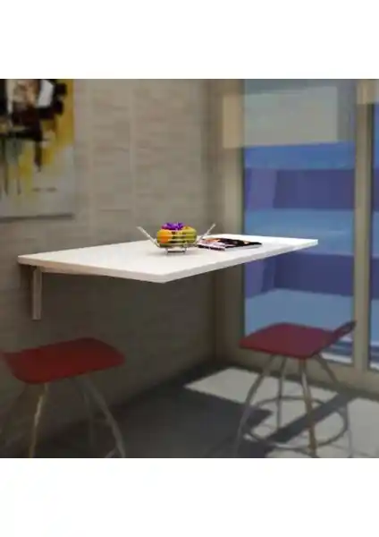 Bmd Mobilya Duvara Monte Muftak Masası Modern ve Fonksiyonel Çözüm