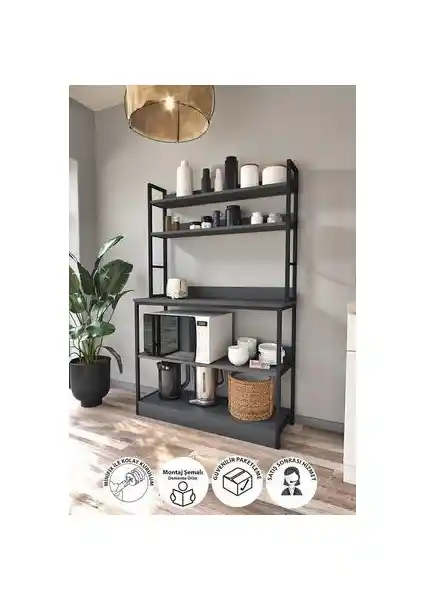 Bofigo Mutfak Standı Modern ve Dayanıklı Tasarım ile Mutfak Dekorasyonunu Geliştirir