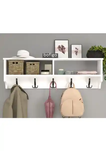 Bofigo Portmanto Duvar Askılığı Modern ve Dayanıklı Tasarımıyla Ev Dekorasyonunu Tamamlar