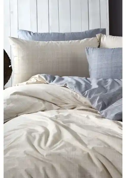 Bonjardin %100 Pamuklu Çift Taraflı Nevresim Takımı Modern ve Dayanıklı Tasarım