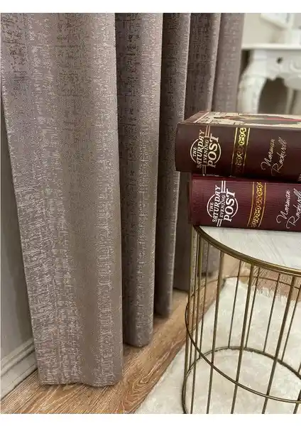 Brillant Elena Model Jakar Zemin Kendinden Desenli Fon Perde İnceleme ve Kullanım Rehberi