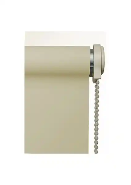 Brillant Etek Dilimli Kalın Kumaş Bej Stor Perde: Estetik ve Dayanıklı İç Mekan Dekorasyonu