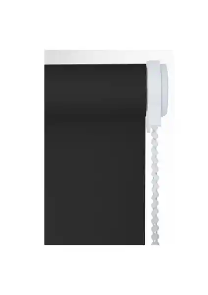 Brillant Etek Dilimli Siyah Stor Perde 70x200 Modern Tasarımı ve Kolay Montaj Özellikleriyle