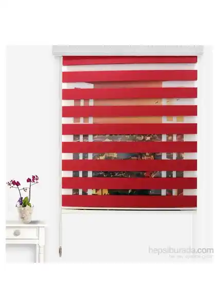 Brillant Zebra Perde 426-111: Modern ve Dayanıklı Tasarım ile Dekorasyonunuza Şıklık Katın