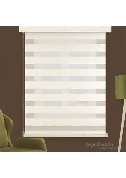 Brillant Zebra Perde Sdney Krem: Şık ve Fonksiyonel Modern Perde Çözümü