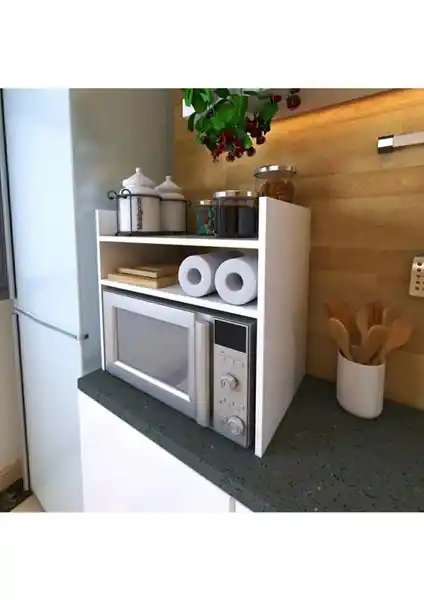 BSH Gülbay Mobilya Çok Amaçlı Mutfak ve Depolama Rafı Güncel ve Fonksiyonel Çözüm