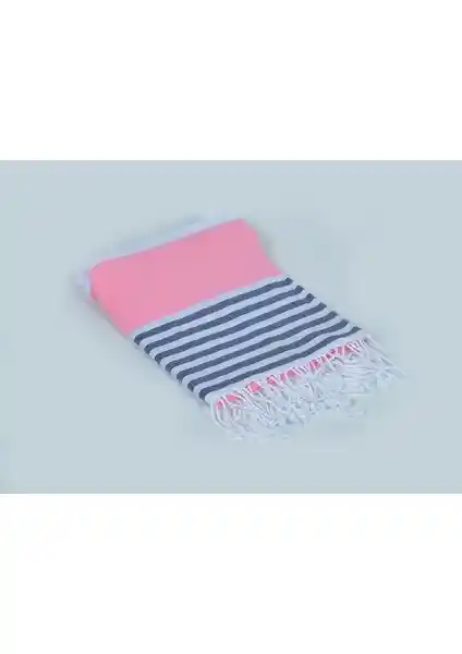 Buldan Store Marin Pembe Peştemal Türk Hamamlarının Zarif ve Çok Amaçlı Geleneksel Ürünü