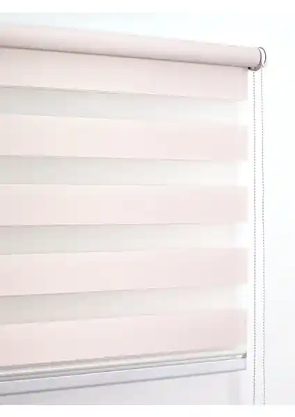 Buperde Pudra Eko Zebra Perde: Modern İç Mekanlara Şık ve Dayanıklı Çözüm