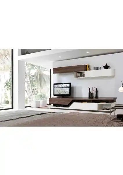 Calitelli Haliç TV Ünitesi: Modern ve Şık Tasarım ile Geniş Ekranlar İçin Uygun