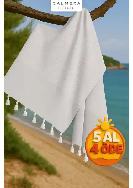 Calmera Home Çizgili Peştemal Günlük Hayatta Şıklık ve Fonksiyonellik Sunar