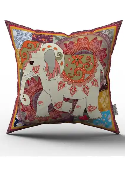 Cango Home Fil Özel Tasarım Yastık Kırlent Kılıfı 452 ile Şıklık ve Konfor Artar