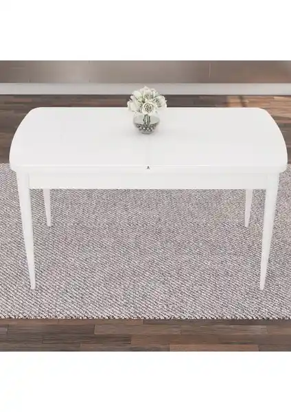 Canisa Concept Aya Serisi Açılabilir Yemek Masası 80x132 cm dayanıklı ve şık tasarımıyla modern yaşam alanlarına uygun