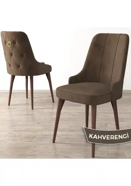 Canisa Concept Enoa Serisi Modern Ahşap ve Metal Oturma Sandalyesi Özellikleri ve Tasarımı