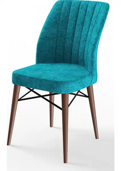 Canisa Concept Flex Serisi Gürgen Ayaklı Modern Sandalye, Şık ve Dayanıklı Tasarım Özellikleri