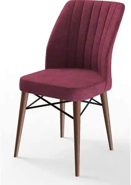 Canisa Concept Flex Serisi Modern Ahşap ve Kumaş Sandalyeler ile Şık Oturma Deneyimi