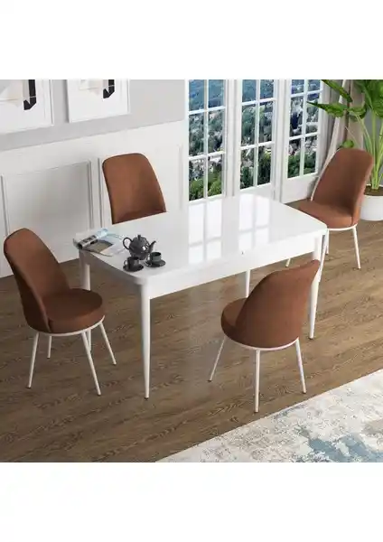 Canisa Concept Han Serisi 70X114 Modern ve Fonksiyonel MDF Mutfak Masası