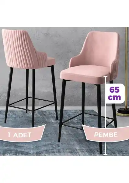 Canisa Concept Tera Serisi Mutfak Bar Sandalyesi Modern Tasarım ve Dayanıklılık Sunar