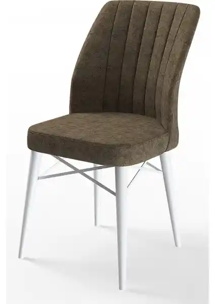 Canisa Flex Serisi Gürgen Ayaklı Modern Sandalye Estetik ve Dayanıklı Tasarım