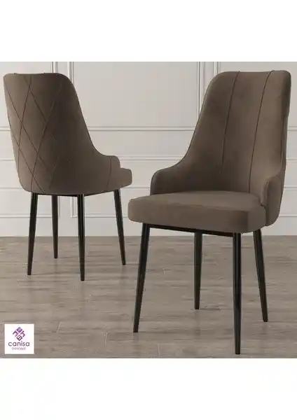 Canisa Trex Serisi Modern ve Dayanıklı Metal Ayaklı Oturma Sandalyesi Özellikleri