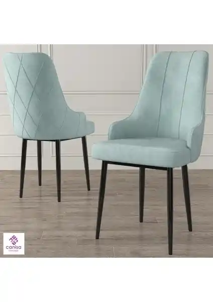 Canisa Trex Serisi Modern ve Dayanıklı Metal Ayaklı Sandalye Tasarımı